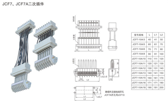 低壓開關(guān)柜二次插件