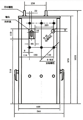 CT24型彈簧操動機構(側輸出(chū))