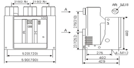 ZN63-12（VS1） 真空斷路器