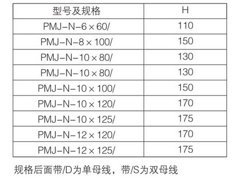 低壓開關櫃母線夾
