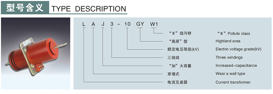 LAJ3-10GYW1型電流互感器