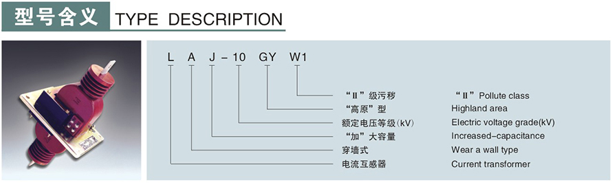 LAJ-10GYW1型電流互感器